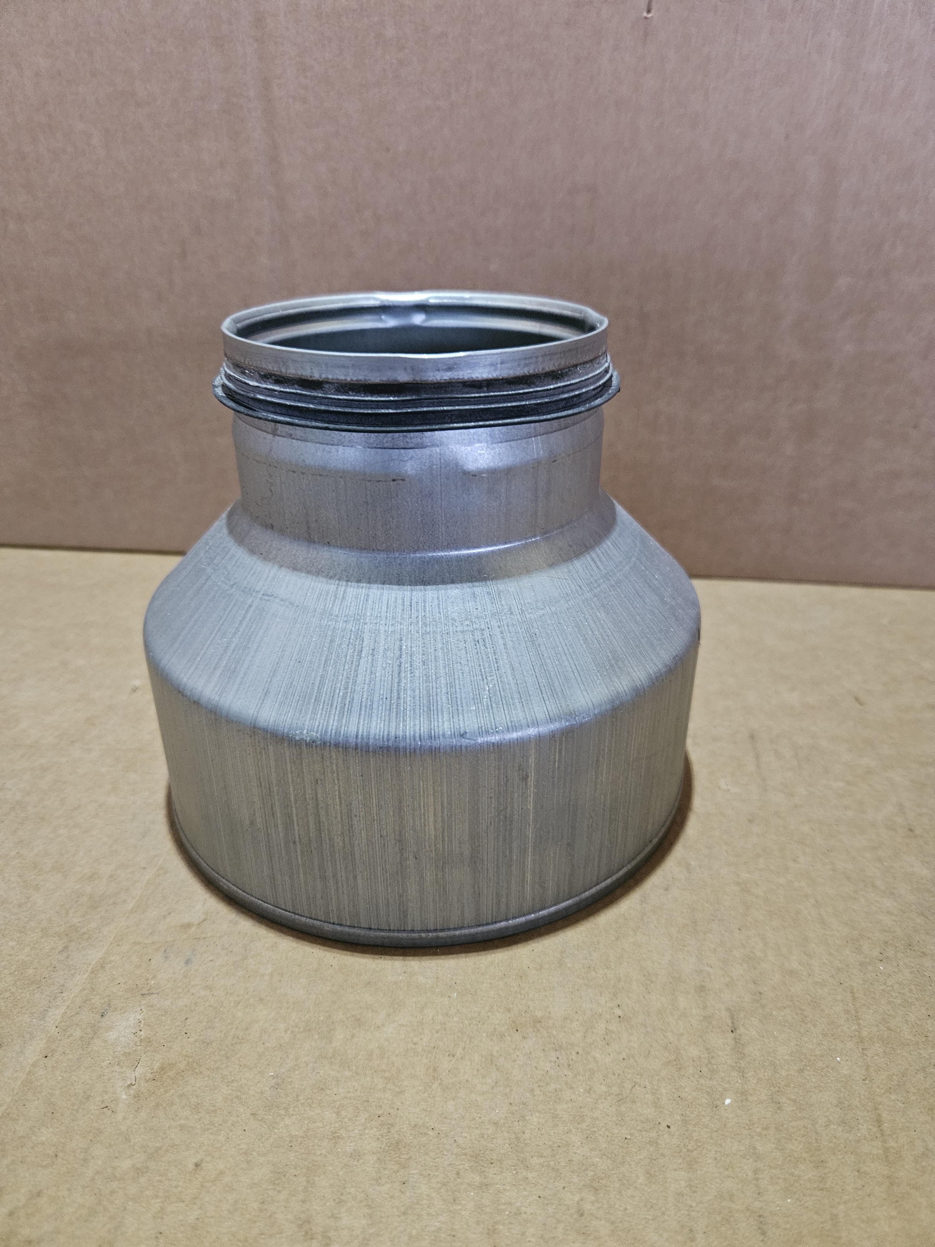 Dimensionsförändring BDED-1 160-100, koncentrisk (muff - nippel)