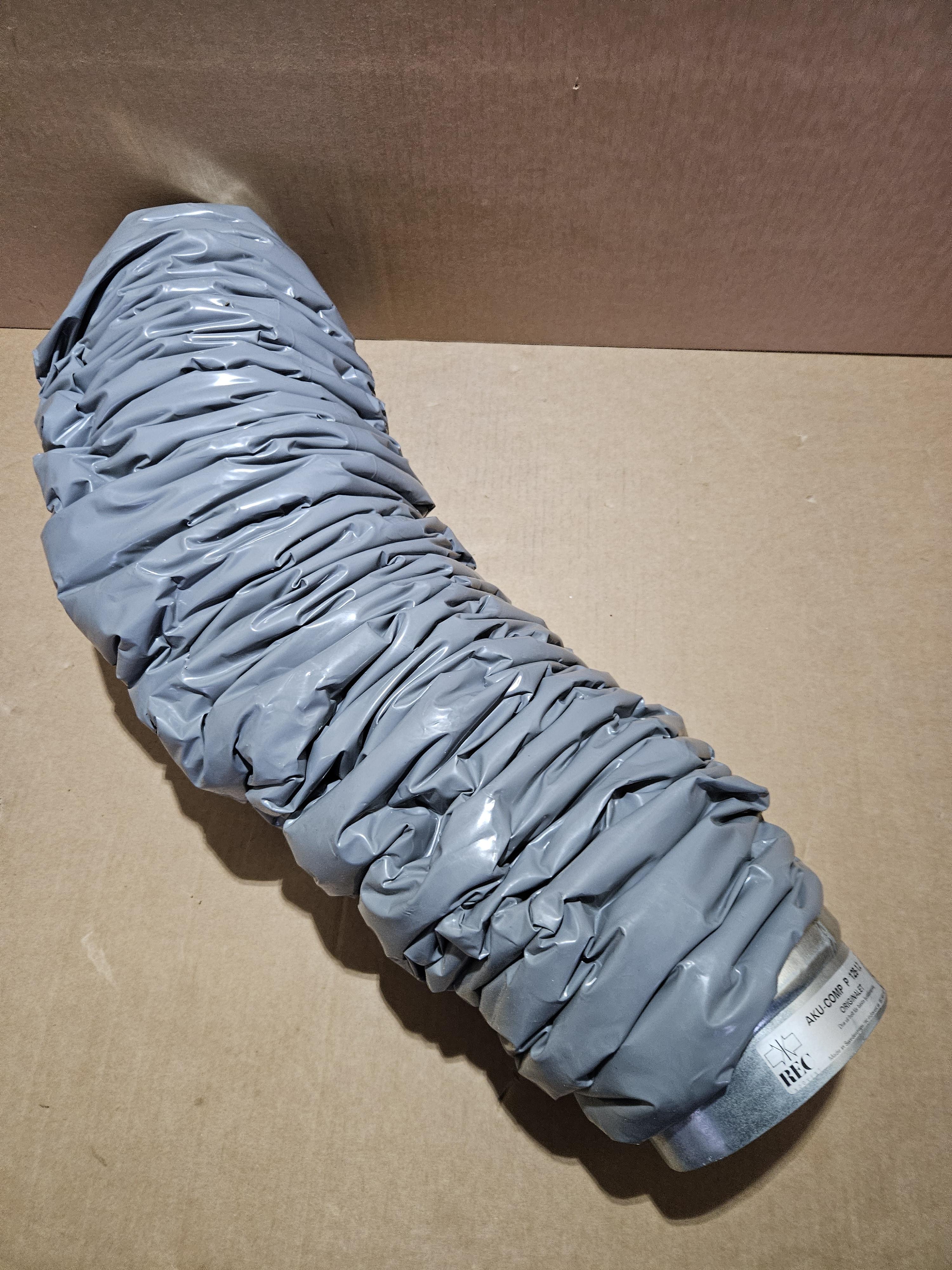 Ljuddämpare böjlig AKU-COMP P 125mm 1,2m  Rec Indovent